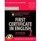 Cambridge First Certificate in English 1 Self Study Pack 
